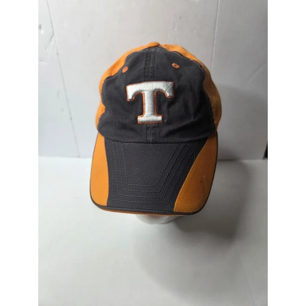 Tennessee‎ Volunteers Hat Captivating Headgear Orange Grey Adjustable Buckle Cap